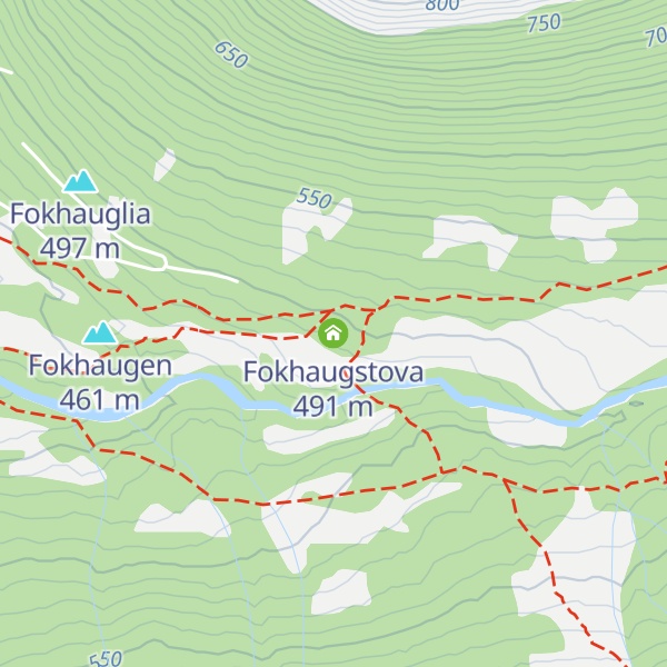 Map of Fokhaugstova