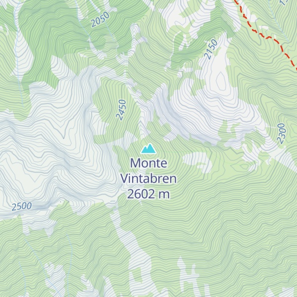 Map of Monte Vintabren