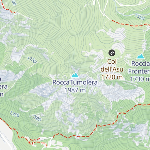 Map of RoccaTumolera