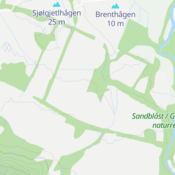 Map of Litlsandhågen