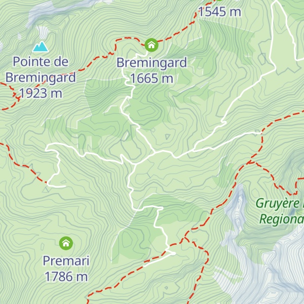 Map of Cerniets