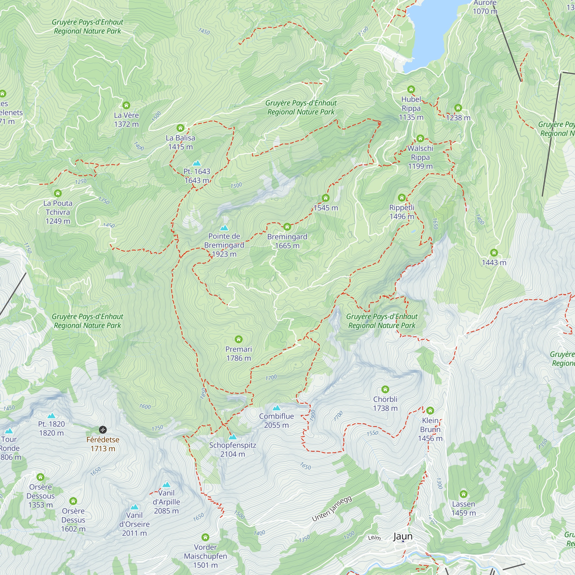 Cerniets map