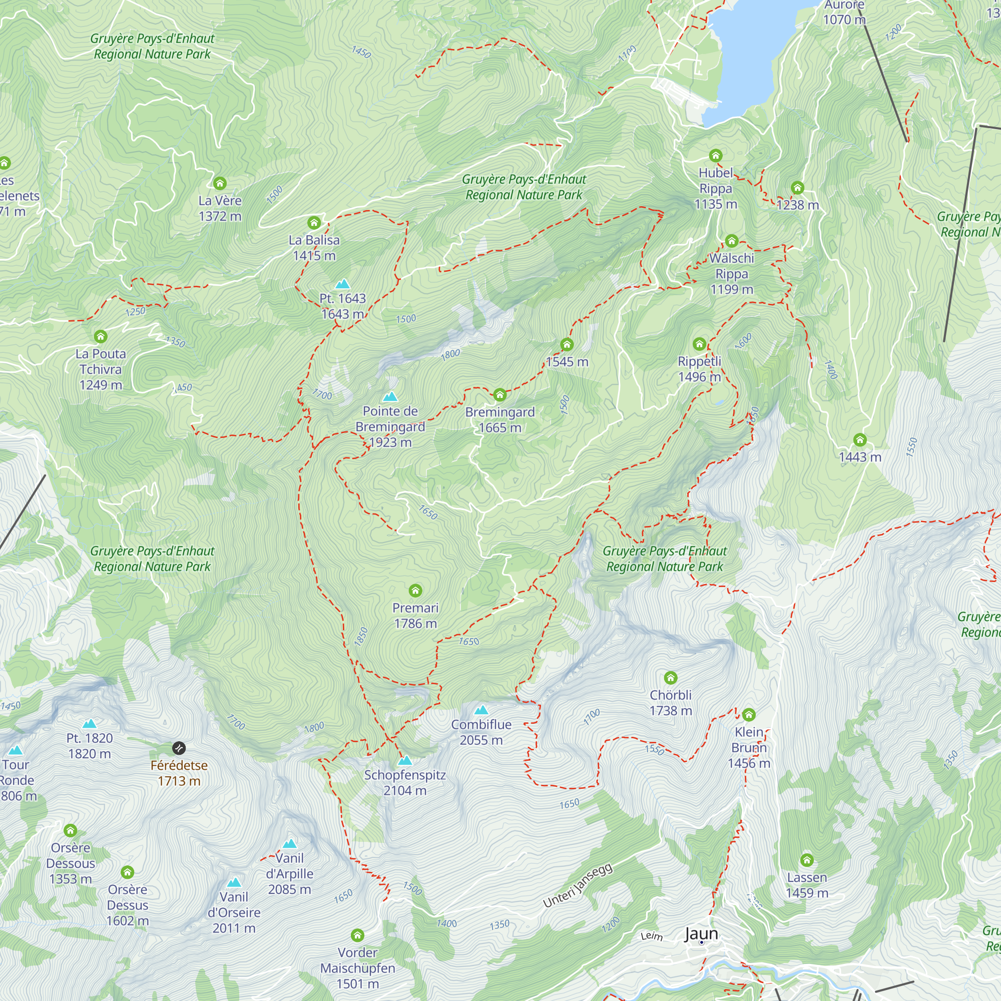 Cerniets map