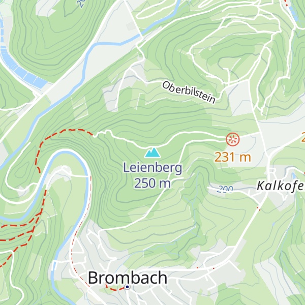 Map of Leienberg
