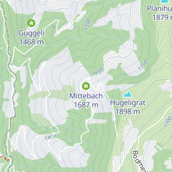 Map of Mittebach