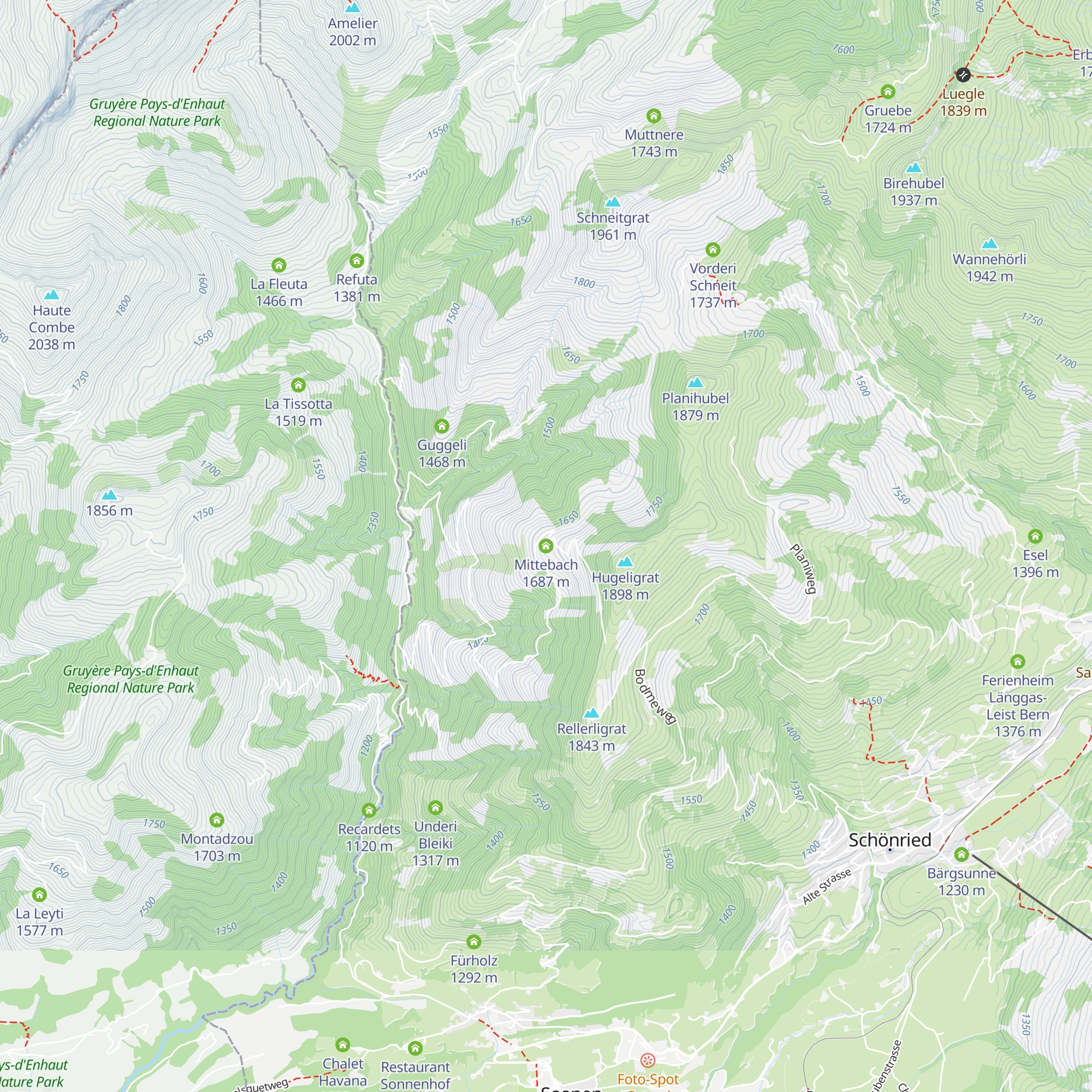 Mittebach map