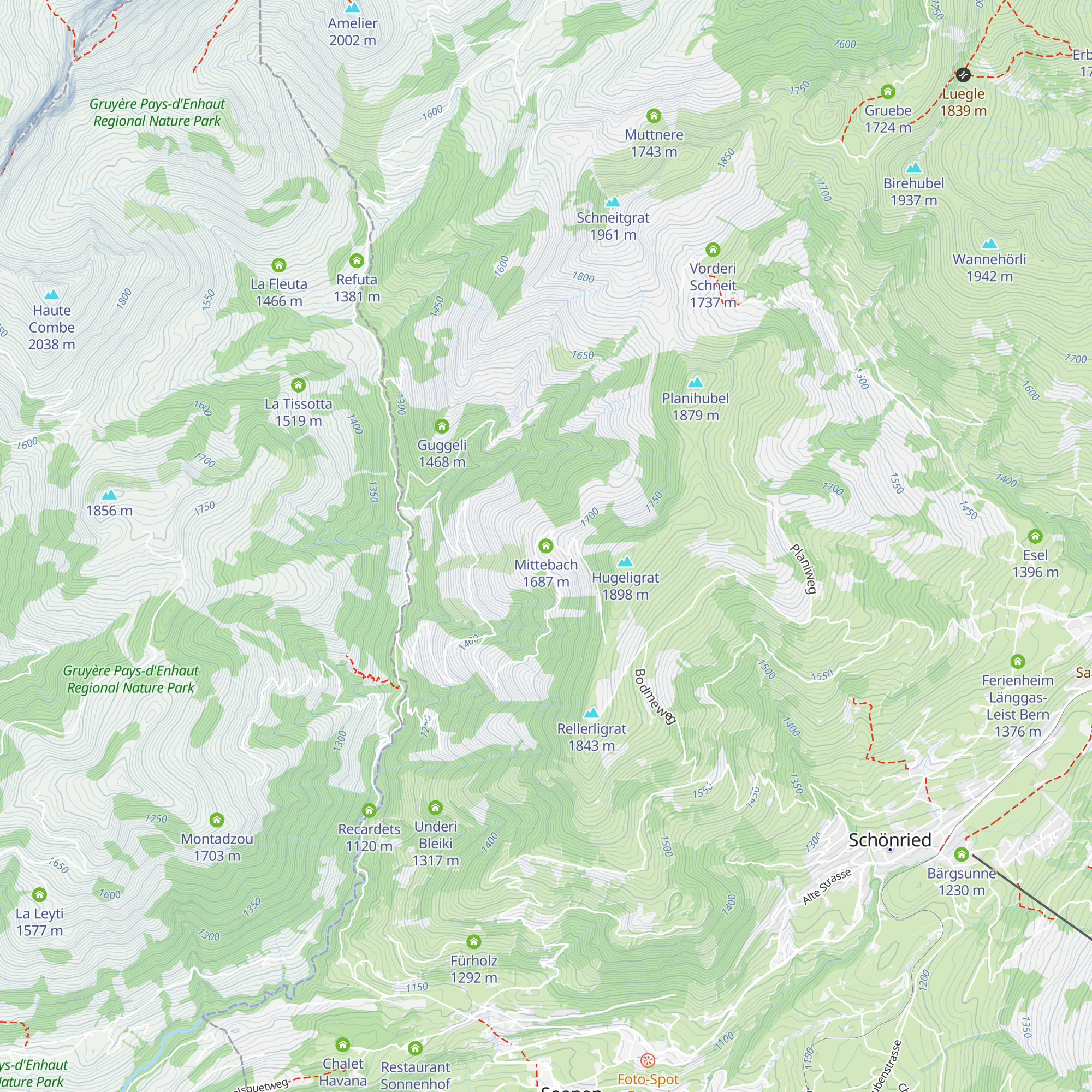 Mittebach map