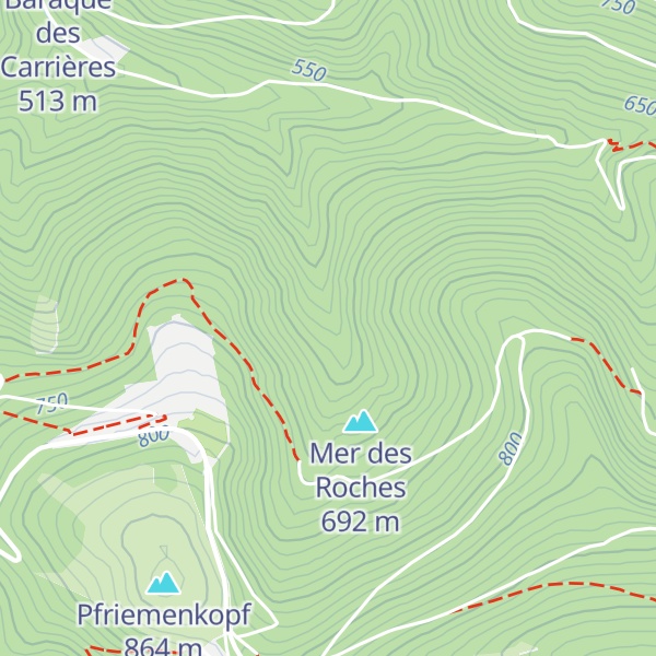 Map of Cabane des 5 Routes