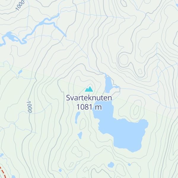 Map of Svarteknuten