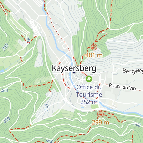 Map of Gîtes Du Stekala
