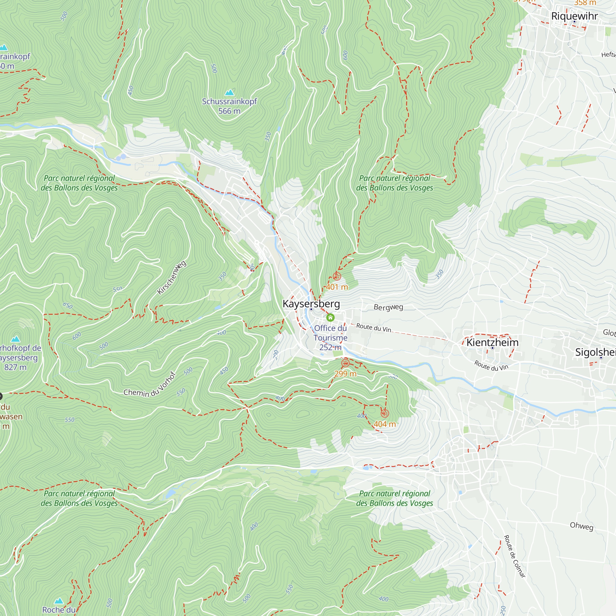 Gîtes Du Stekala map