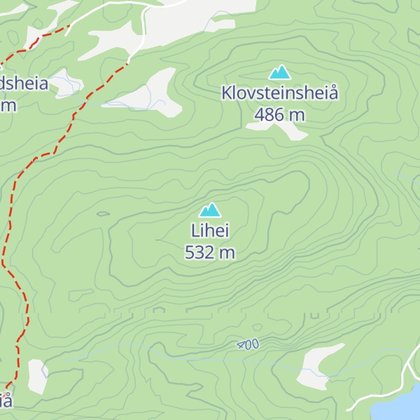 Map of Lihei