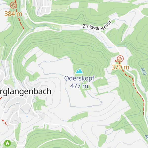 Map of Vogelschutzhütte