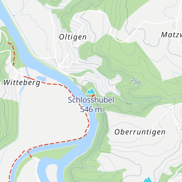 Map of Schlosshubel