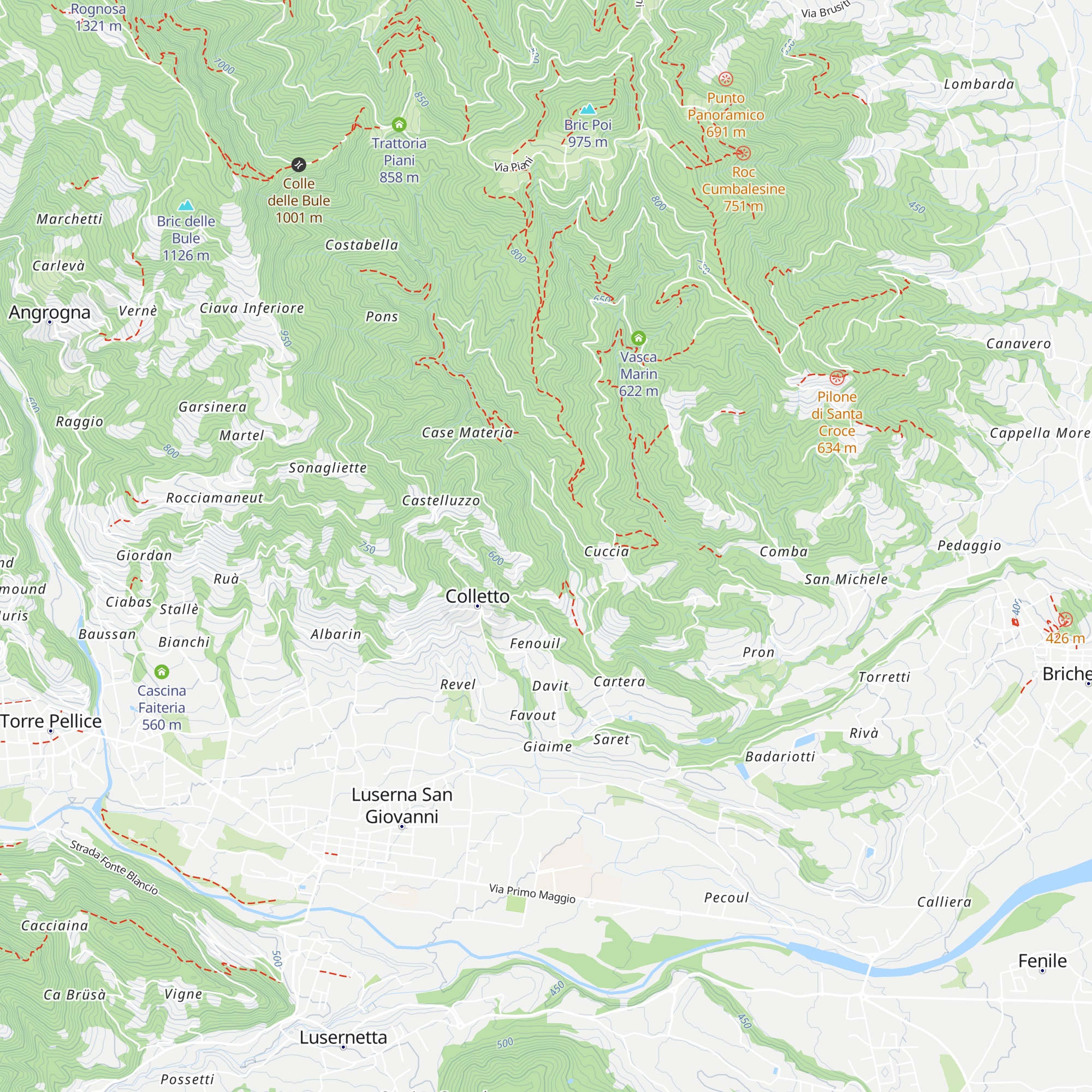 Casa Payer map