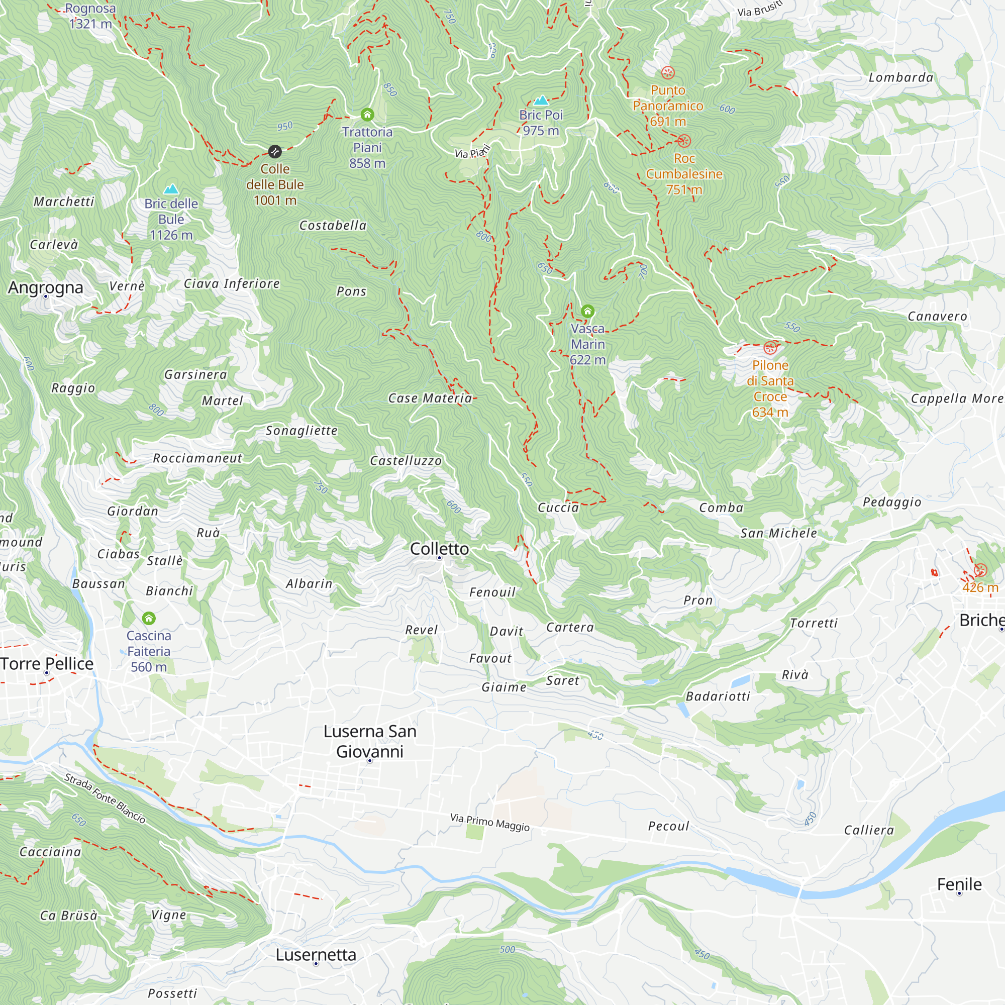 Casa Payer map