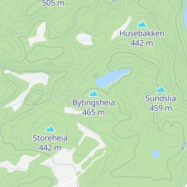 Map of Bytingsheia