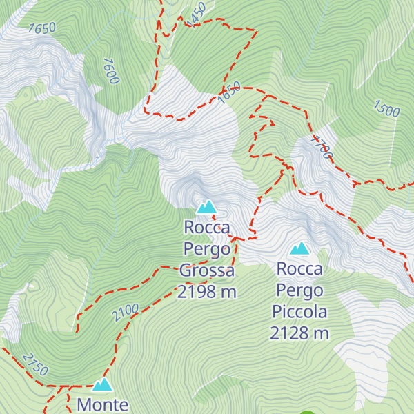 Map of Rocca Pergo Grossa