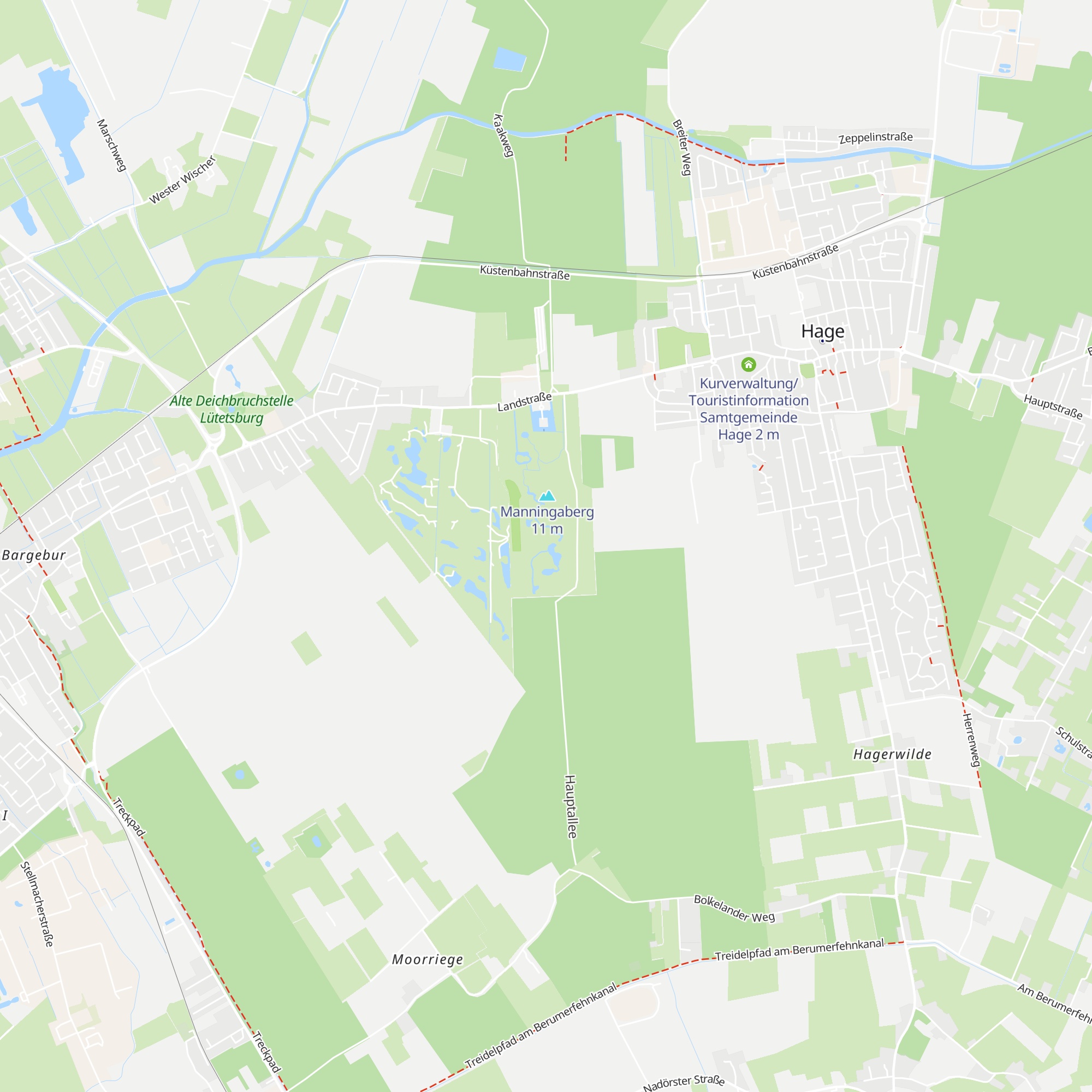 Bosshütte map