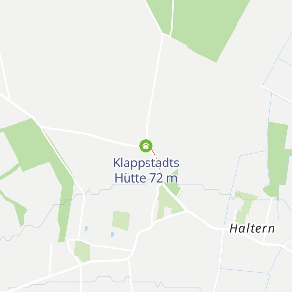 Map of Klappstadts Hütte