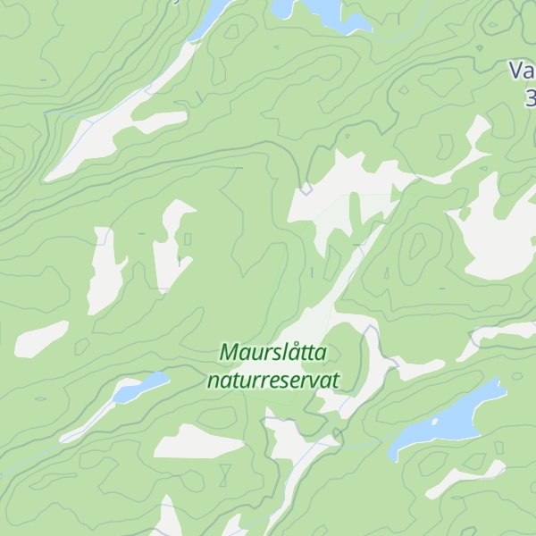 Map of Løbakken