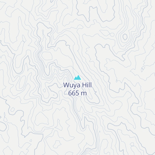 Map of Wuya Hill