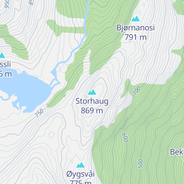 Map of Storhaug