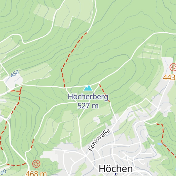Map of Höcherberg