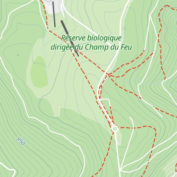 Map of Le Champ du Feu