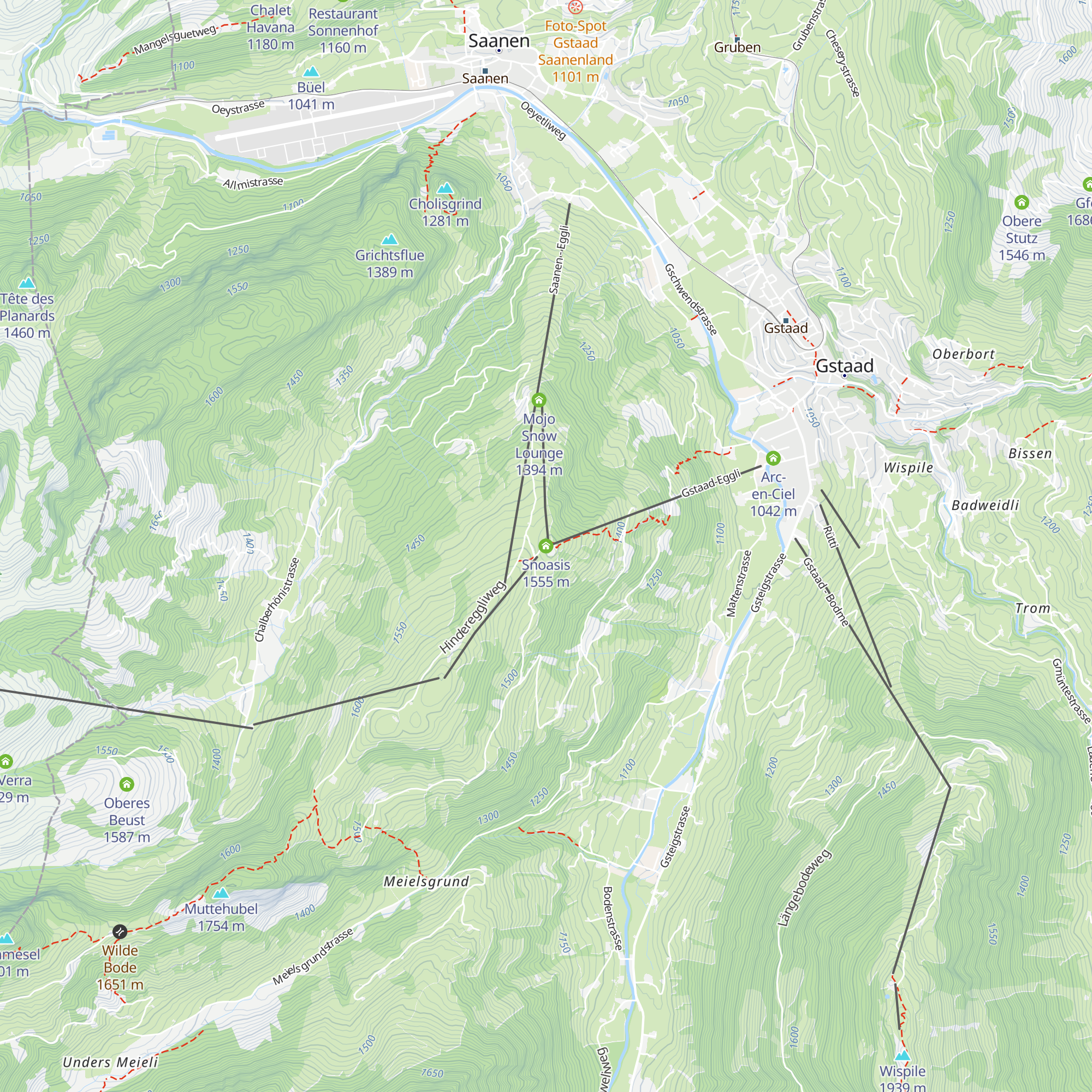 Snoasis map