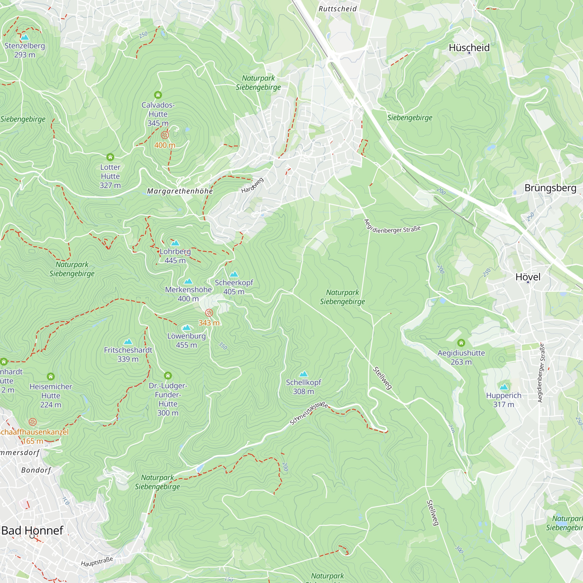 Wehrhütte map