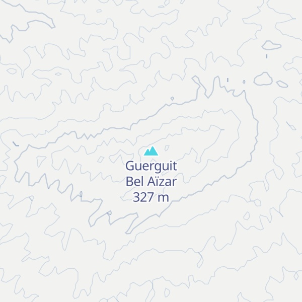 Map of Guerguit Bel Aïzar