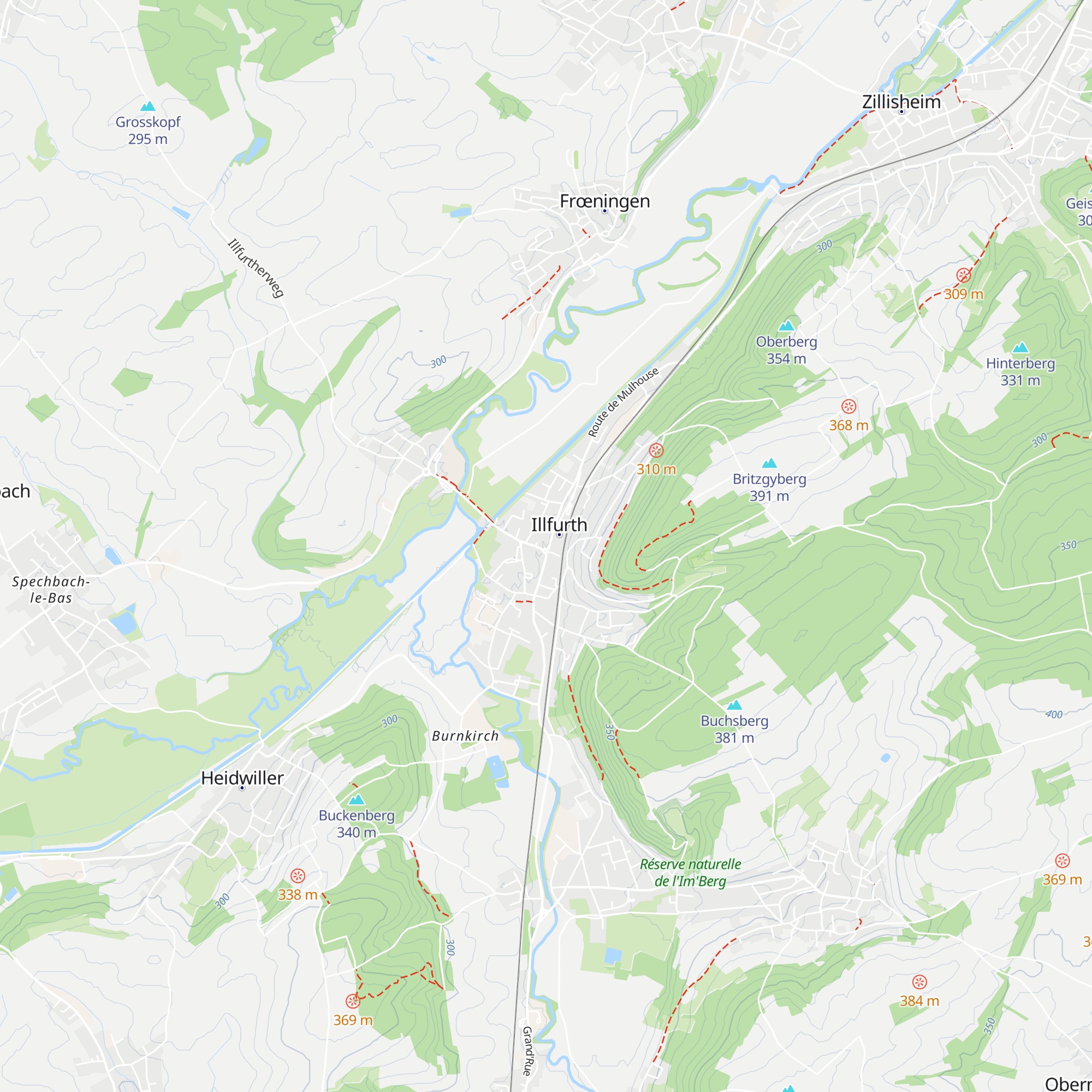 Gîte de l'ill map