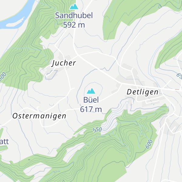 Map of Büel