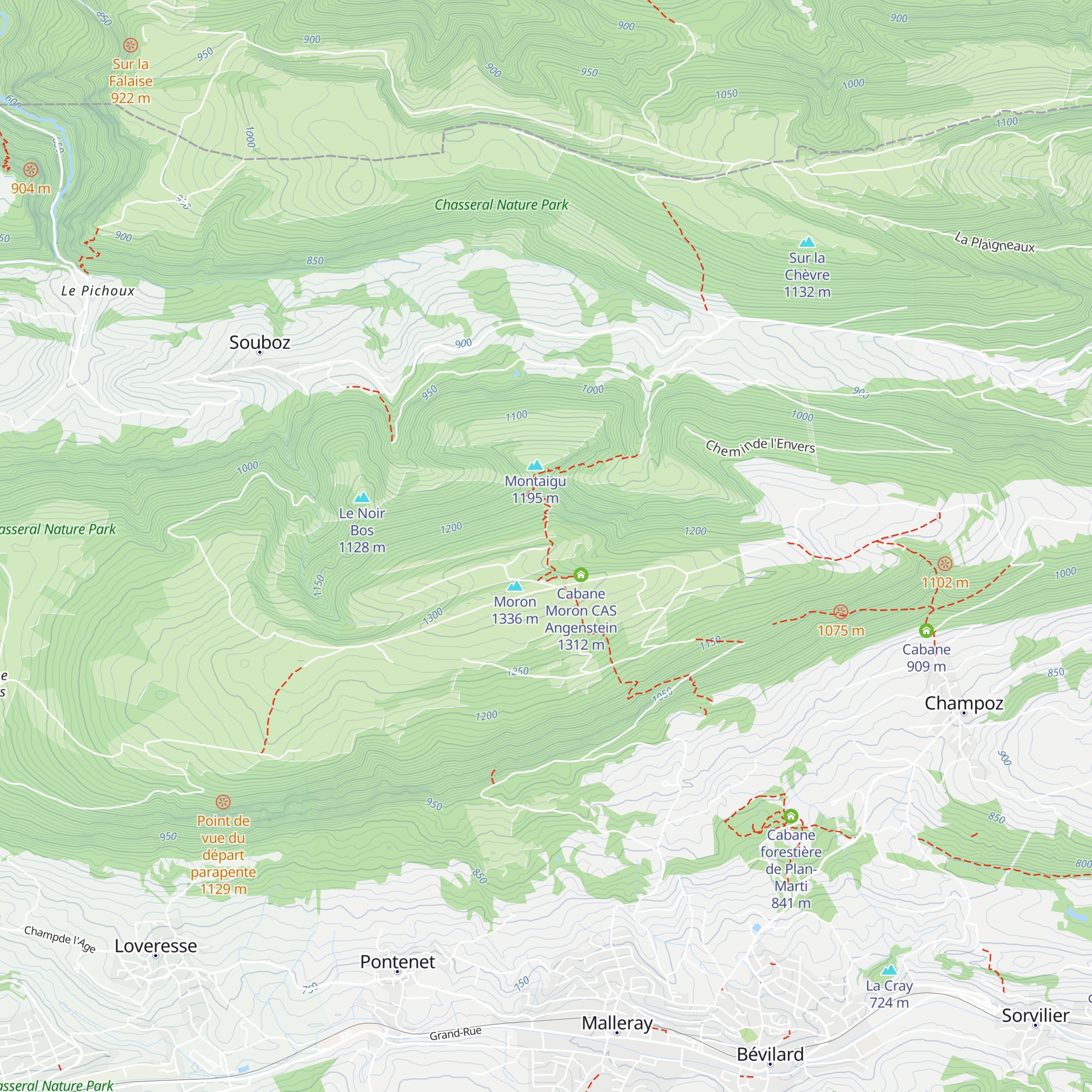 Combioz map