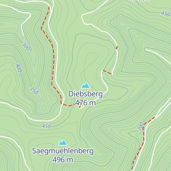 Map of Diebsberg
