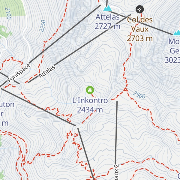 Map of L'Inkontro