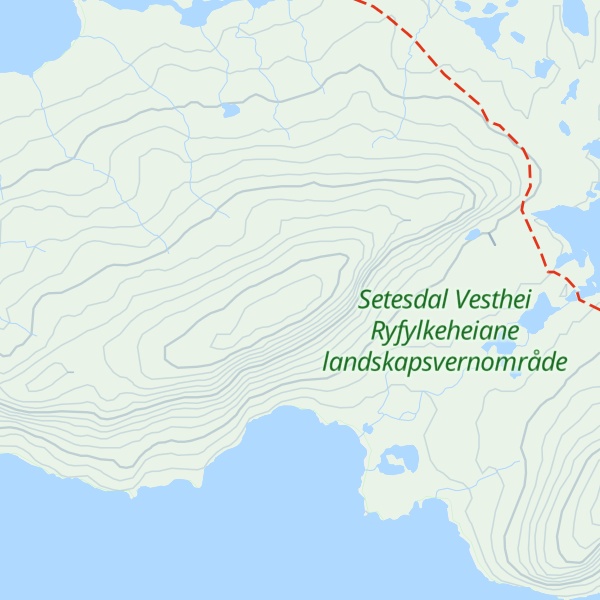 Map of Snorreheii