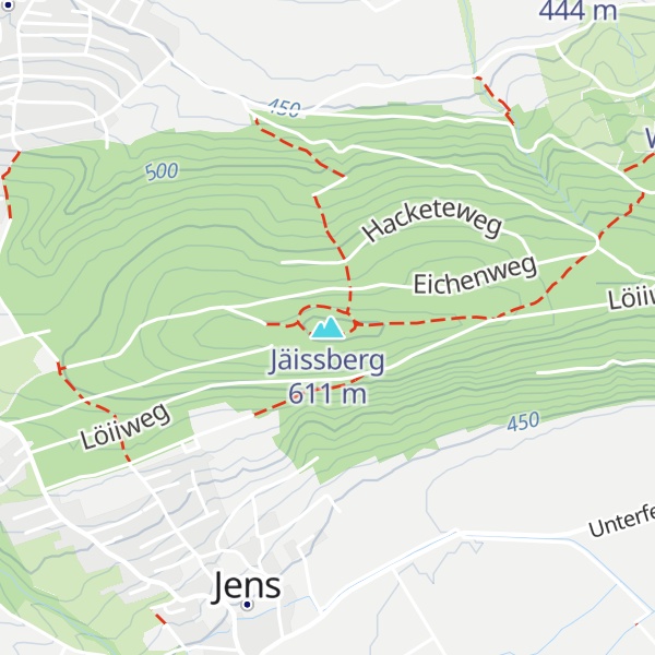 Map of Jäissberg