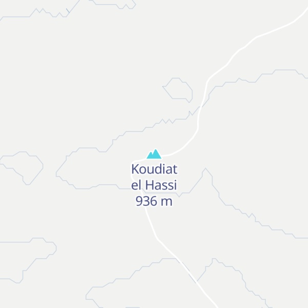 Map of Koudiat el Hassi