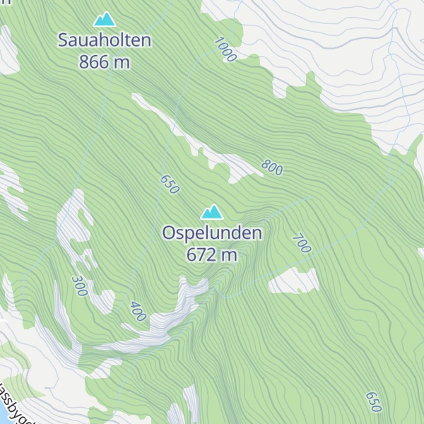 Map of Ospelunden