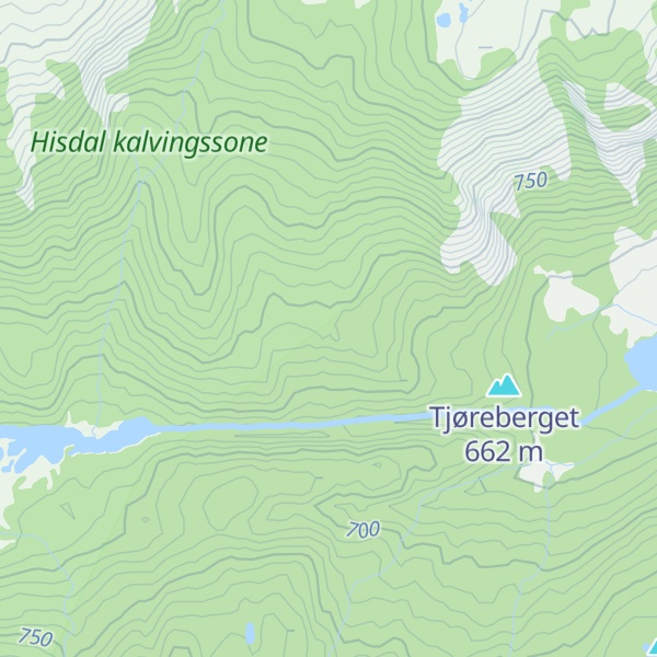 Map of Geiteberget