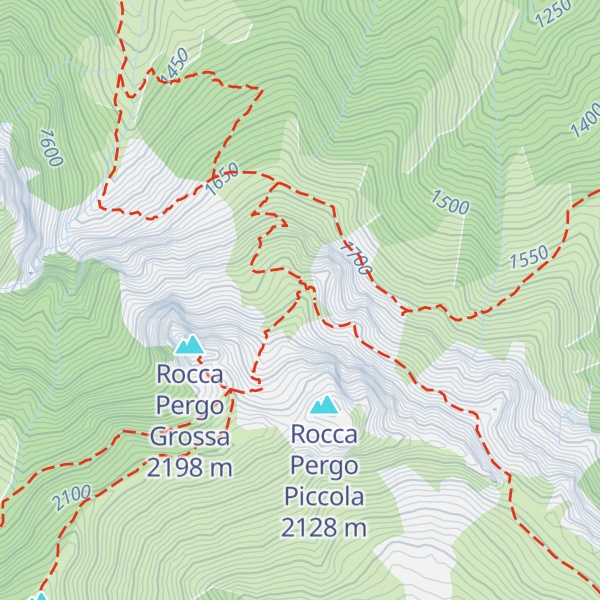 Map of Bivacco Rousset