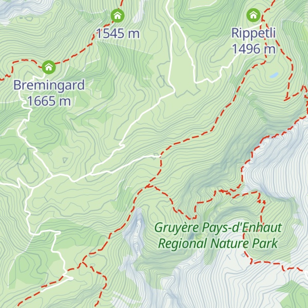 Map of Brequettaz