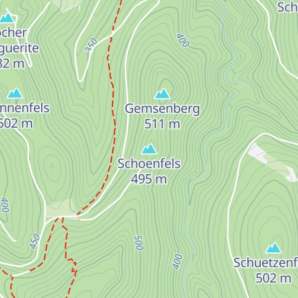 Map of Schoenfels