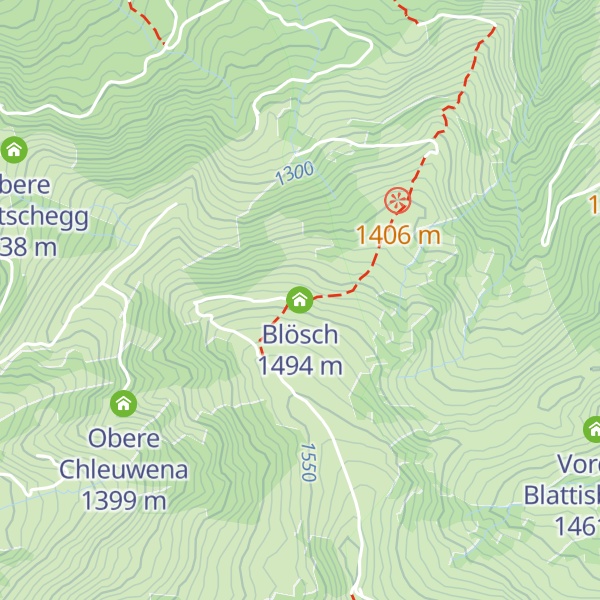 Map of Blösch