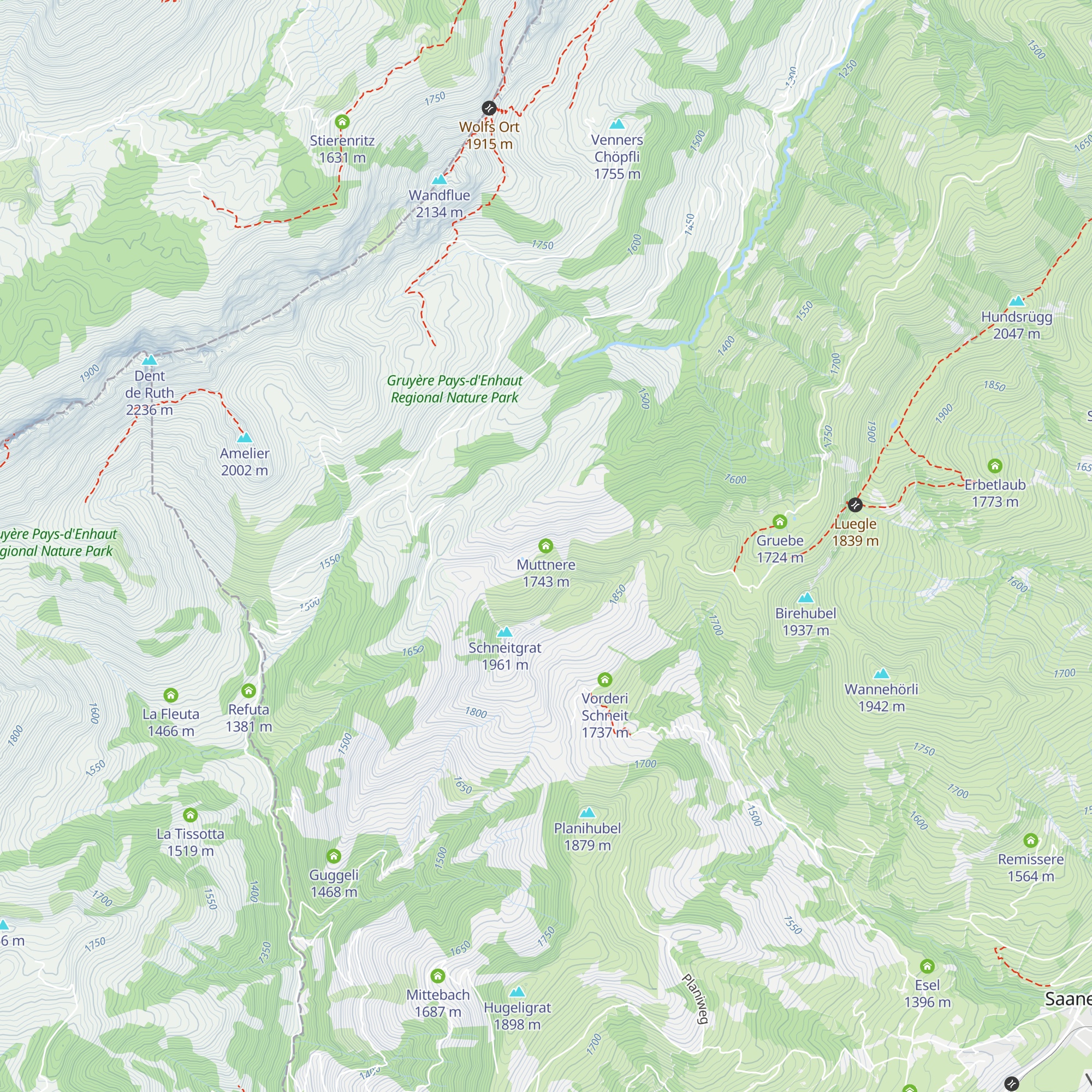 Muttnere map