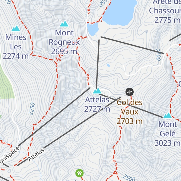 Map of L'Olympique