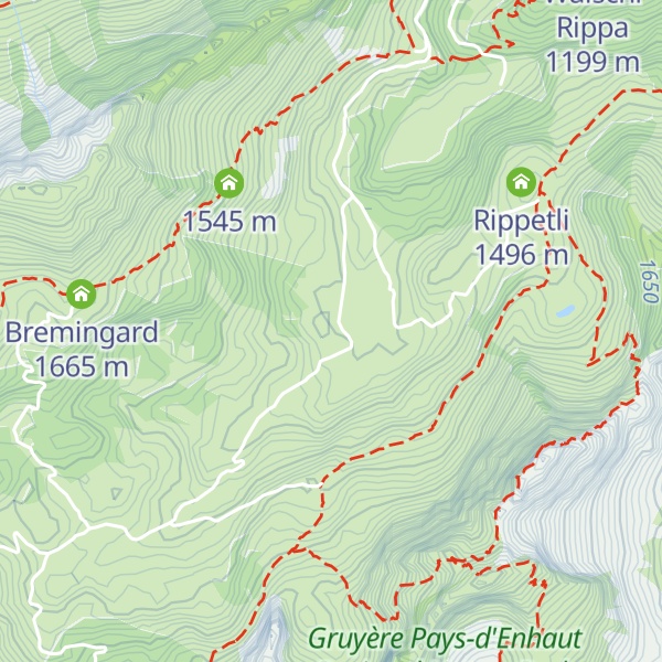 Map of Marbach Brecca