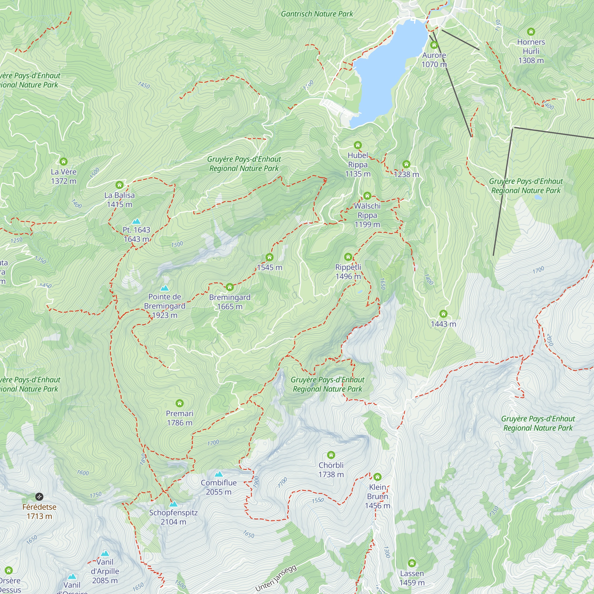 Marbach Brecca map